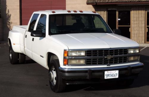 California original, 1994 chevy 3500 quad cab dually, 113k orig miles