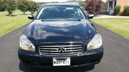 2003 infiniti q45 premium package - obsidian black exterior &amp; jet black interior