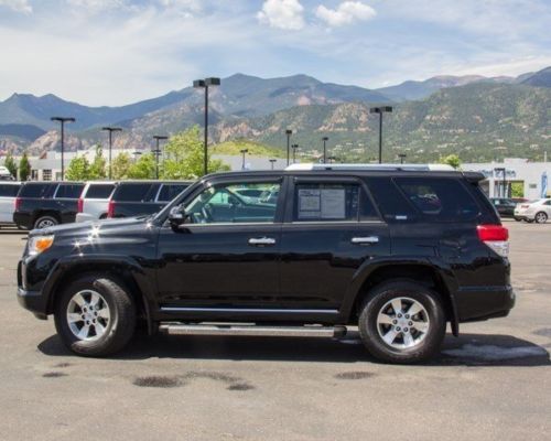 2013 toyota 4 runner trail 4x4 locking/limited slip black/black sunroof leather