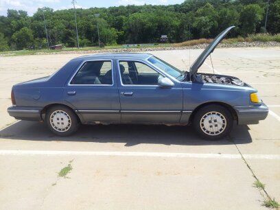 Diesel 1986 mercury topaz ls sedan 4-door 2.0l