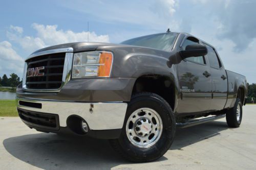 2007 gmc sierra 2500hd crew cab leather buckets diesel