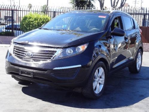 2011 kia sportage lx damaged salvage runs! cooling good economical wont last!!