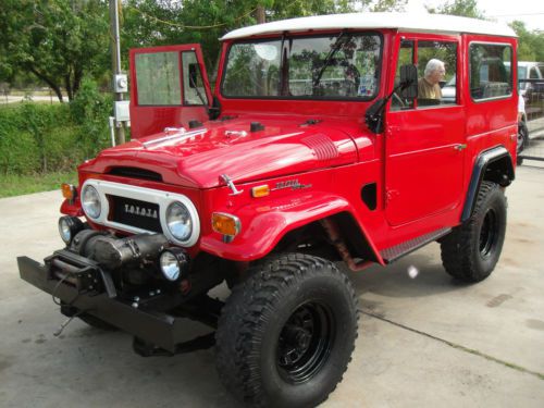 1970 Toyota Land Cruiser & ALUM LINE aluminum car trailer, US $18,700.00, image 4