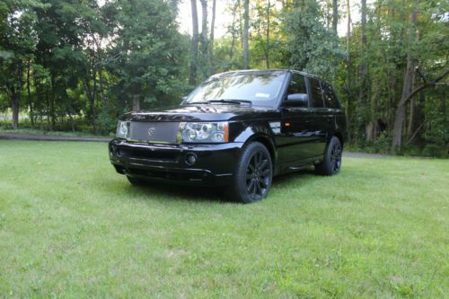 2008 land rover range rover sport supercharged sport utility 4-door 4.2l