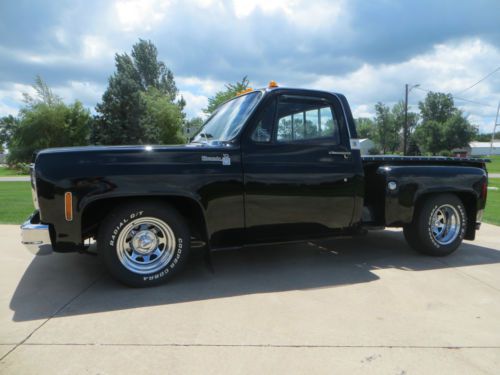 1977 chevy c 1500 flareside 2wd black