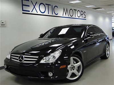 2007 mercedes cls63 amg!!! nav keyles.go a/c&amp;htd-sts p2-pkg 19-whls xenons 507hp