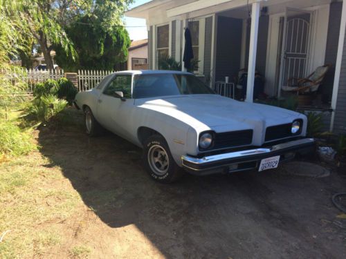 1974 pontiac lemans sport coupe 2 door 74