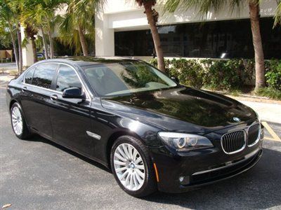 2010 bmw 750li,bmw warranty &amp; free maint.,all the toys,1-owner,carfax certified!