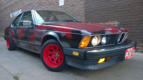 Bmw 635 csi, 1985 coupe, rust free, 6 series, rare, shark, rat rod, hot rod,