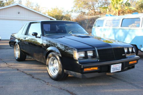 1987 buick grand national 3.8 turbo 81,xxx miles original paint interior   built