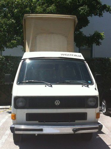 1985 volkswagen vanagon 'westfalia' camper