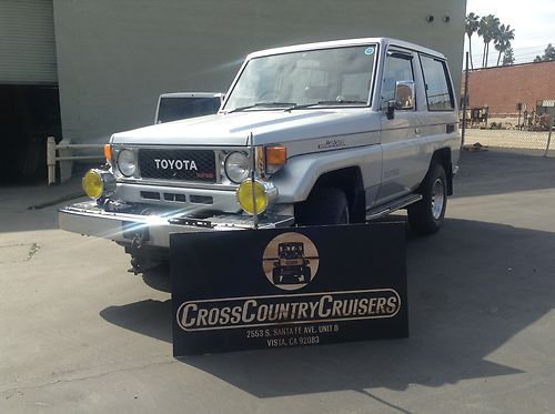 1987 bj71 3.4l turbo diesel lx right hand drive