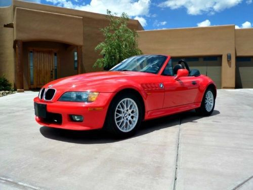 Gorgeous! 1998 bmw z3 roadster convertible 2.8l 5spd! cd changer excellent!