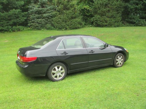 2005 honda accord v6 ex-l 117k location ct excellent shape!