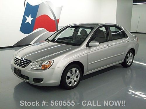 2008 kia spectra ex sedan 5-speed cd audio 21k miles texas direct auto