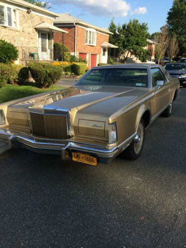 1978 lincoln mark v base coupe 2-door 7.5l