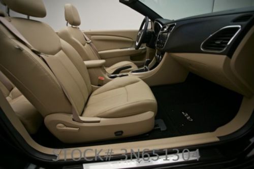 2013 CHRYSLER 200 LTD HARD TOP CONVERTIBLE NAV HTD LEATHER CLEAN CARFAX, image 23