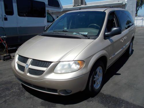 2001 dodge caravan no reserve