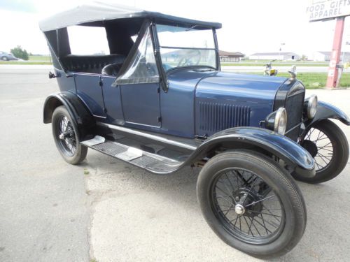 1923 ford model t touring no rust or dents 55 mph driver 2 speed ruckstell rear