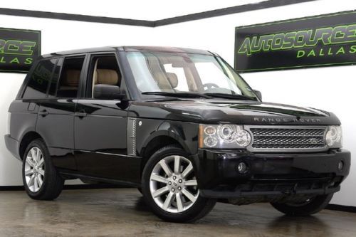 2006 land rover range rover s/c rear dvd warranty