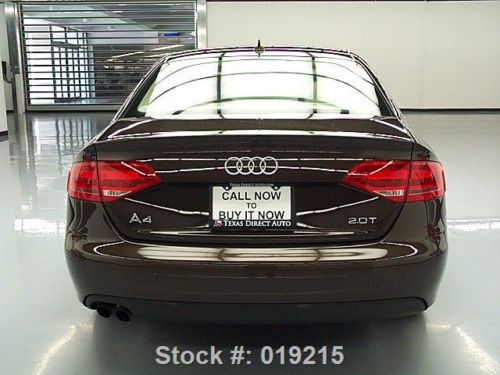 2011 AUDI A4 2.0T PREMIUM TURBOCHARGED SUNROOF 32K MI TEXAS DIRECT AUTO, US $22,780.00, image 5