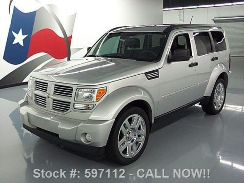 2011 dodge nitro heat 3.7l v6 automatic 20&#034; wheels 58k texas direct auto