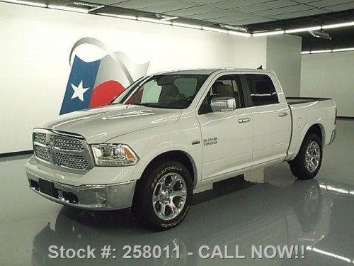 2014 ram 1500 laramie crew 4x4 hemi leather nav 20&#039;s 9k texas direct auto