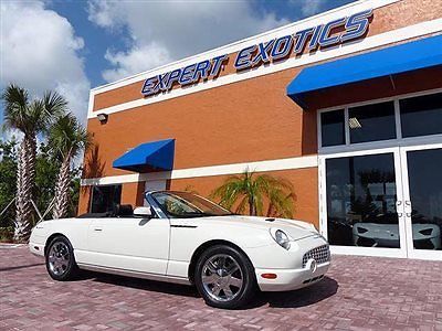 Very sharp 2002 thunderbird premium - hard top included, just 43k miles