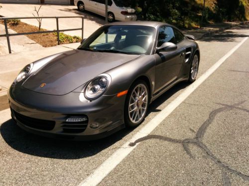 2011 Porsche 911 Turbo S Coupe Warranty low miles TONS of leather, US $119,500.00, image 3