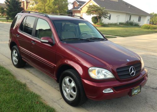 2002 Mercedes-Benz ML320 (NO RESERVE), image 2