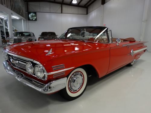 1960 chevrolet impala 348 convertible, california car! restored! stunnnig!