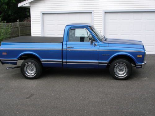 1970 Blue Chevy Pickup CST10 Shortbed in Good Condition, US $15,000.00, image 14