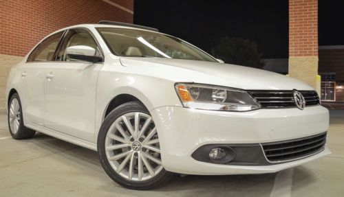 2011 vw jetta sel sport pkg auto 6sp navigation leather heated seats moonroof