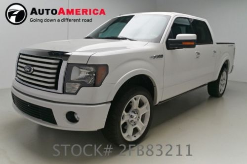 2011 ford f-150 awd lariat ltd 44k low miles vent seat nav cam. crewcab 1 owner