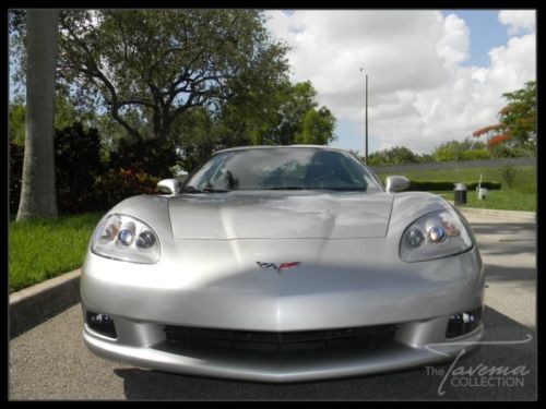 08 corvette clean carfax targa roof pkg convertible and coupe keyless start fl