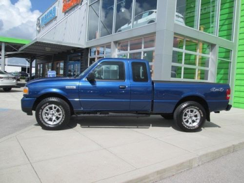 1 Owner Blue XLT V6 Auto 4WD LOW MILE Clear Title Extra Cab PW PL Truck, image 3