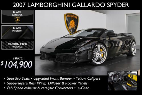 Carbon package; supperlegera rear wing; supperlegera diffuser; + more