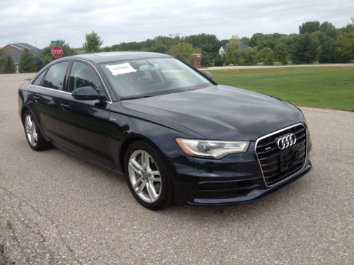 Audi: a6 quattro premium plus 2012 sedan 4-door 3.0l supercharged 27k