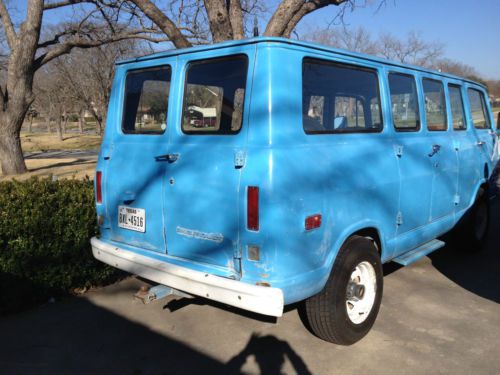 1969 chevy sports van 108 with 98808.00 miles with inline 6 and 3 speed 0n tree