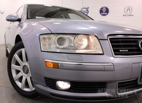 We finance 2005 audi a8 4.2l quattro awd 85k clean carfax airsuspensn bose hids