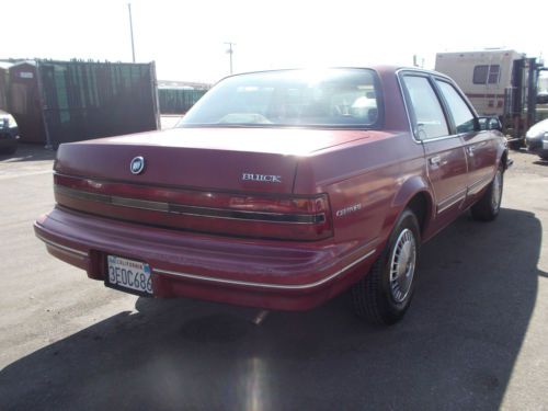 1993 Buick Century Custom Sedan 4-Door 3.3L NO RESERVE, image 3
