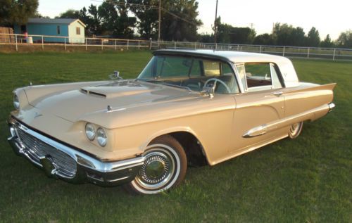 1959 ford thunderbird 2 door coupe  hardtop unibody