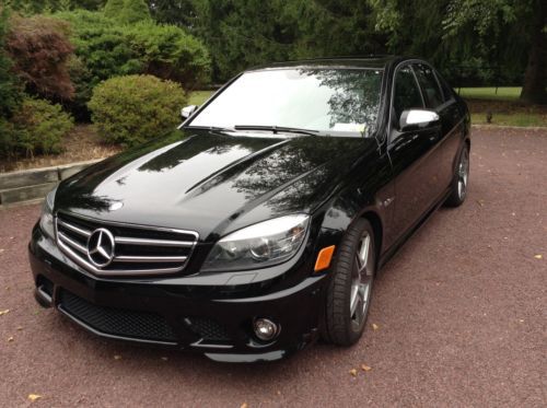 Mercedes benz  c63 amg/ black / low mileage / excellent condition/ fully loaded