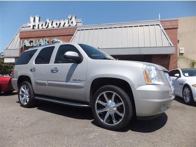 07 denali 4wd leather 22 inch wheels exhaust super clean 4x4 rear dvd