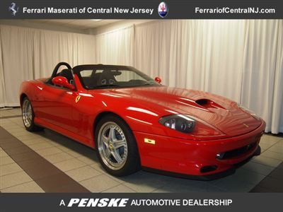 Ferrari 550 maranello barchetta low miles 2dr convertible manual gasoline 5.5l