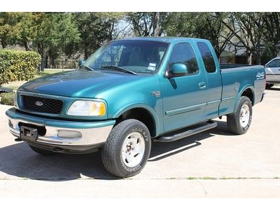 98 ford f150 4x4 xlt v8 extended cab great ride &amp; drive clean no reserve!!!!!!!!