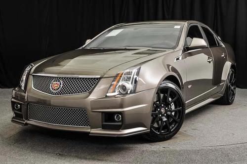 2012 cadillac cts v sedan 4-door supercharged