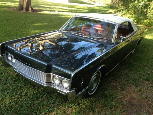 1966 lincoln continental convertible suidide doors