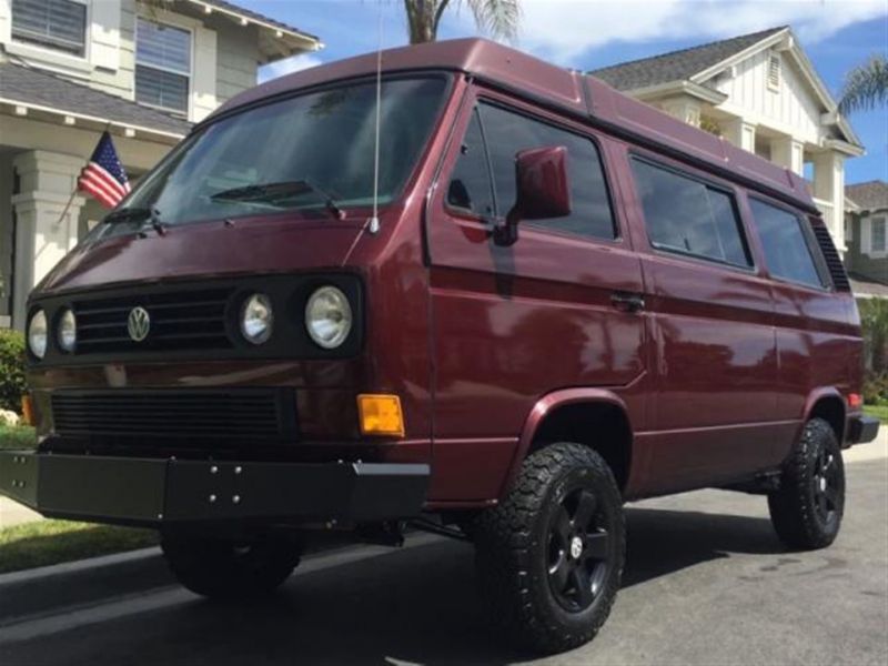 1991 volkswagen bus/vanagon multivan westfalia