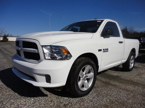 New 2013 ram 1500 st express regular cab cloth hemi 2wd 4x2 save $1000's l@@k